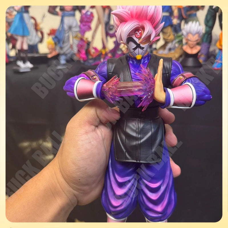 Dragon Ball Anime Son Goku Figure 31cm Super Saiyan Rose Goku Figurine Pvc Gk Statue Model Collection Room Decora Desk Toys Gift