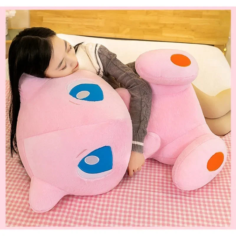 35/45CM New Pokemon Mew Plush Cute Huge Toys Pink Mew Anime Doll Cute Stuffed Plushie Gift For Children
