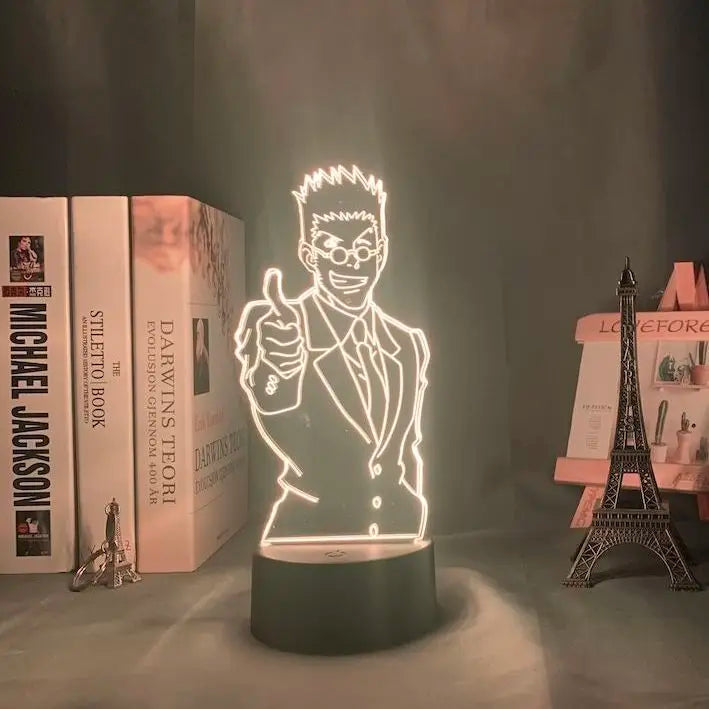 HUNTER Night Light Anime Peripherals Personality Creativity Killua Sissoe Table Lamp Desktop Decoration Bedroom holiday gift