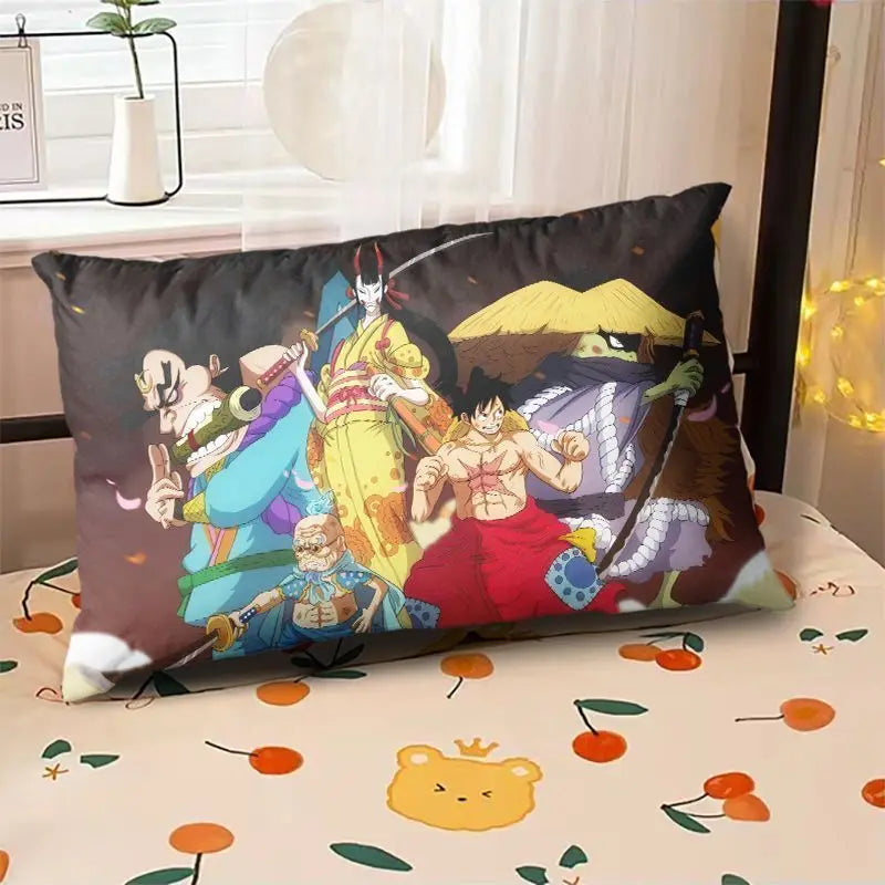 New One Piece Luffy Nami Zoro Chopper anime cushion pillow set pillow student nap pillow creative bedding holiday gift