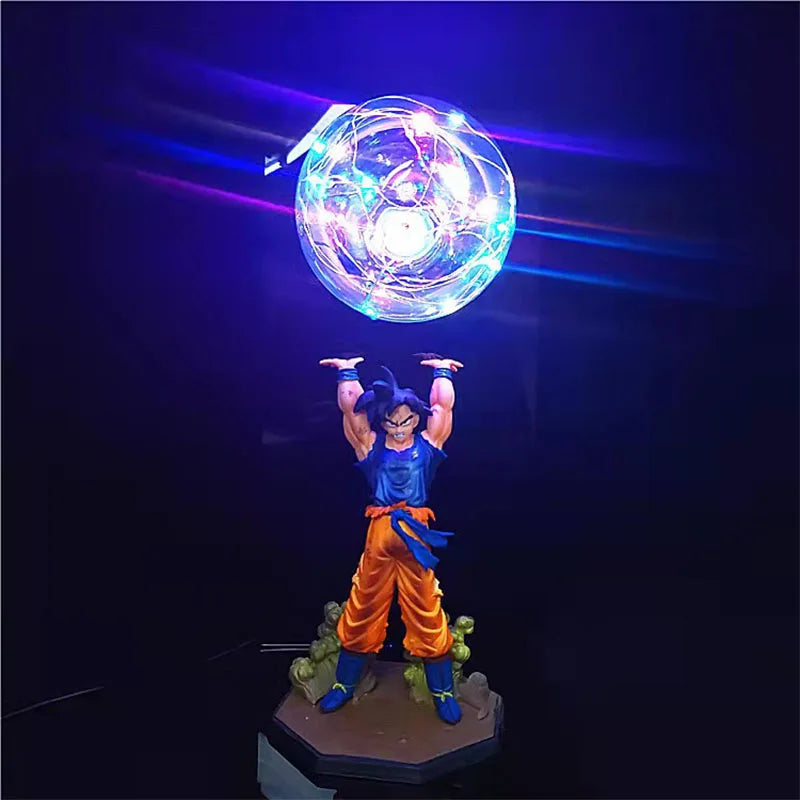 Dragon Ball Z Son Goku LED Action Figure Lamp – 5 Styles Collectible Decor