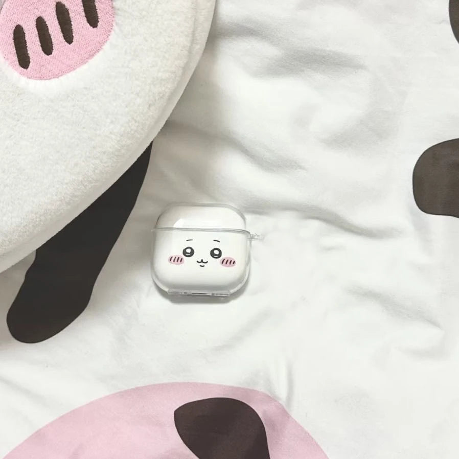 Cute Bear Earphone Case for Apple AirPods 4 3 2 1 Cartoon Animal Soft Clear Protective Covers for AirPods Pro 2 Para