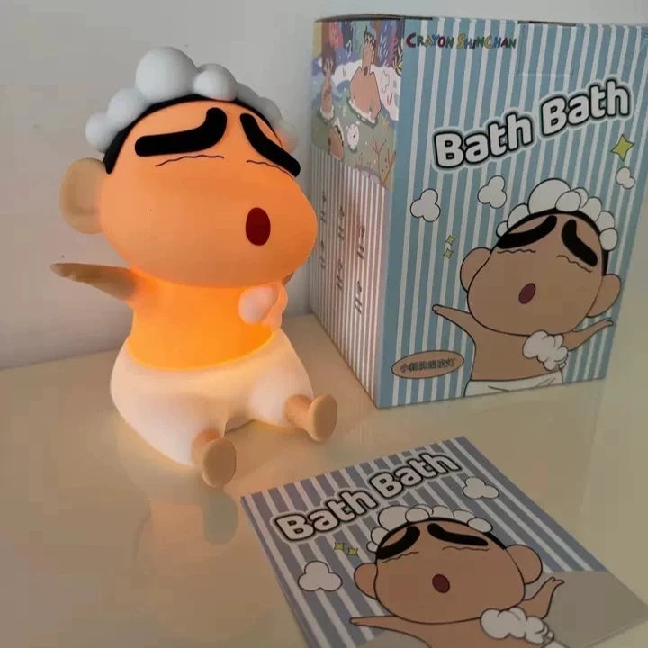 Crayon Shin-chan Luminous Bath Series Lamp – Cute Anime Bedroom Decor