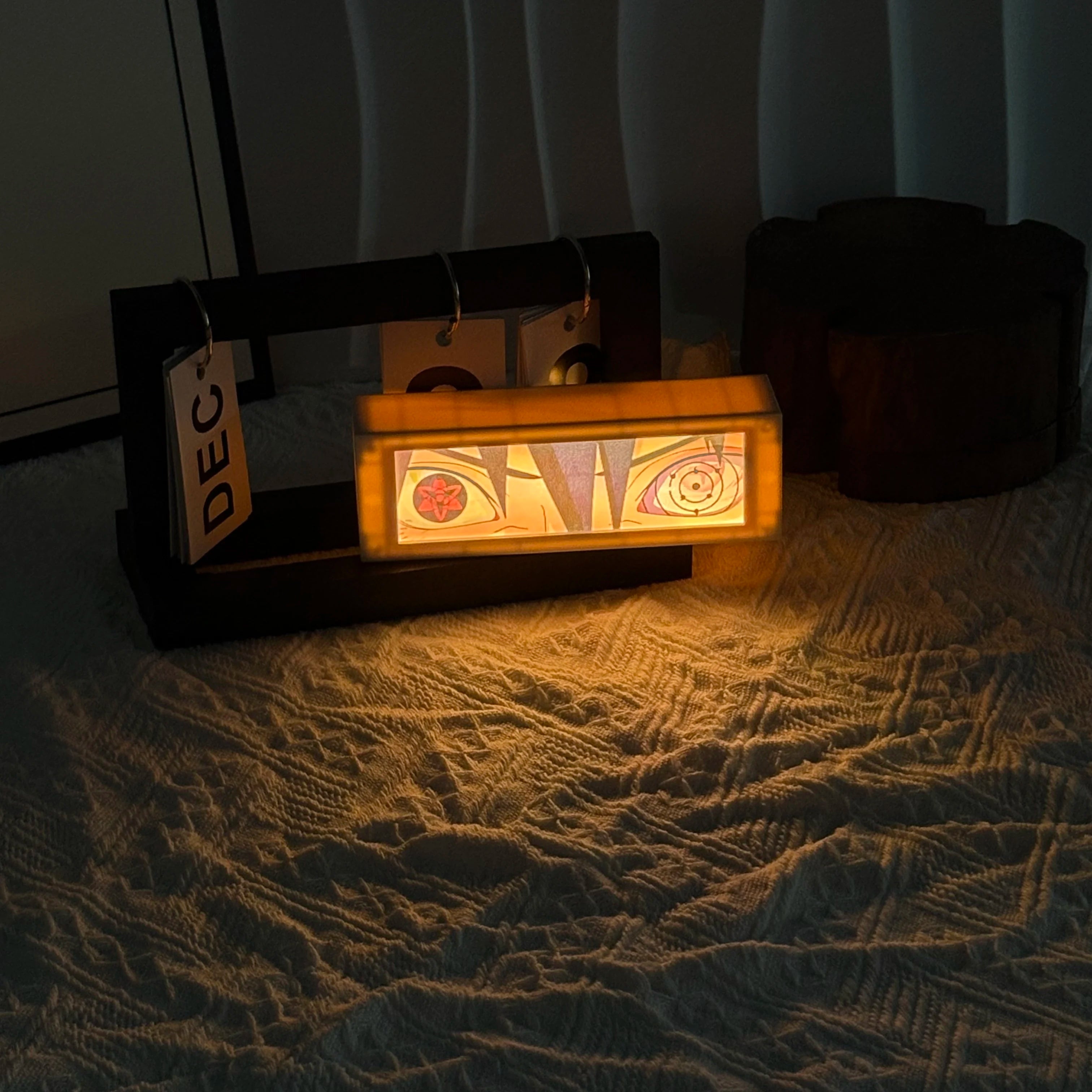 Anime 3D Motion Light Box – Manga Night Lamp for Bedroom & Gifts