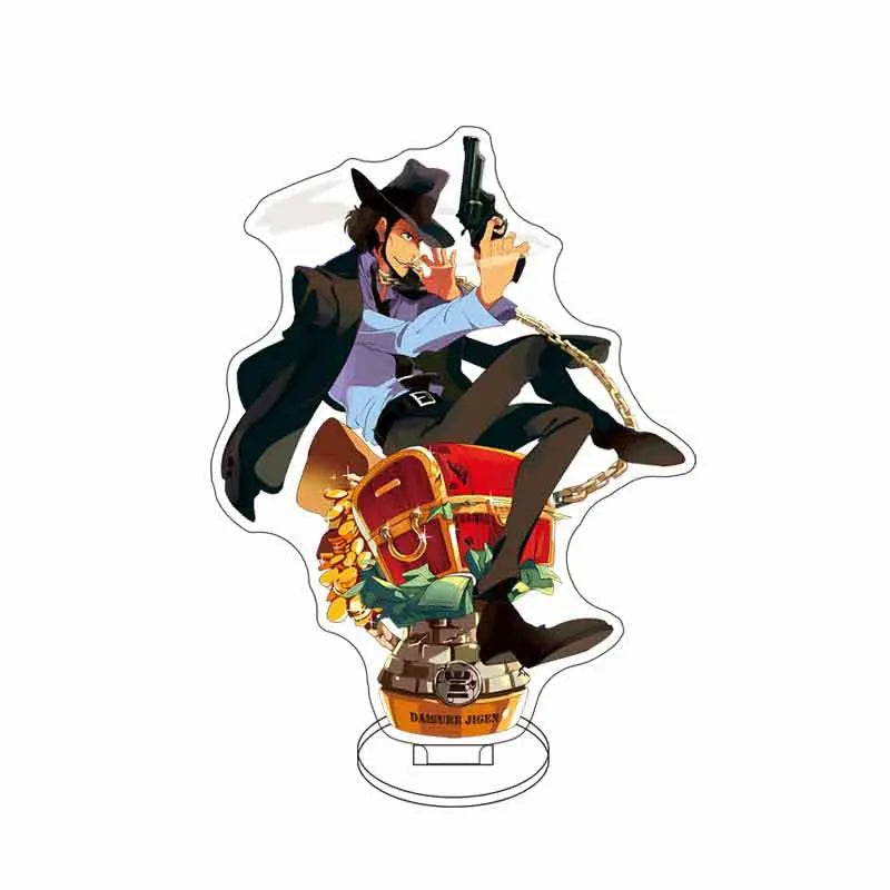 Lupin III Rupan Sansei Acrylic Stand Model Plate Decoration Originality Desk Figure Display Fan Gift Prime New Products Classic