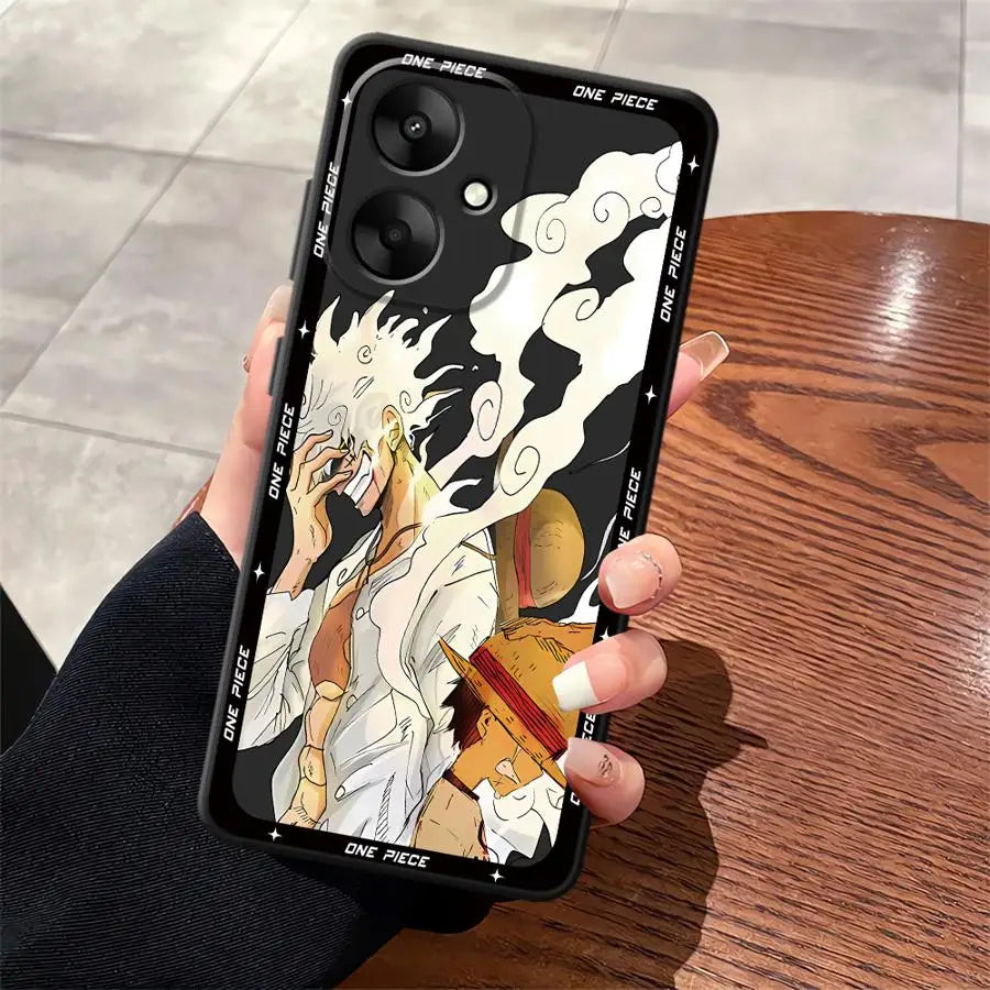 Cool Anime Characters Soft Back Phone Cover Case for Xiaomi Redmi 12 13C K60 12C 10 K40 K50 Gaming 9T A5 A1 A2 Plus 9A 9C