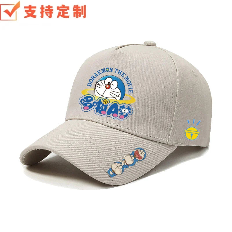 Doraemon & Tinker Bell Outdoor Cap – Breathable Anime Baseball Hat