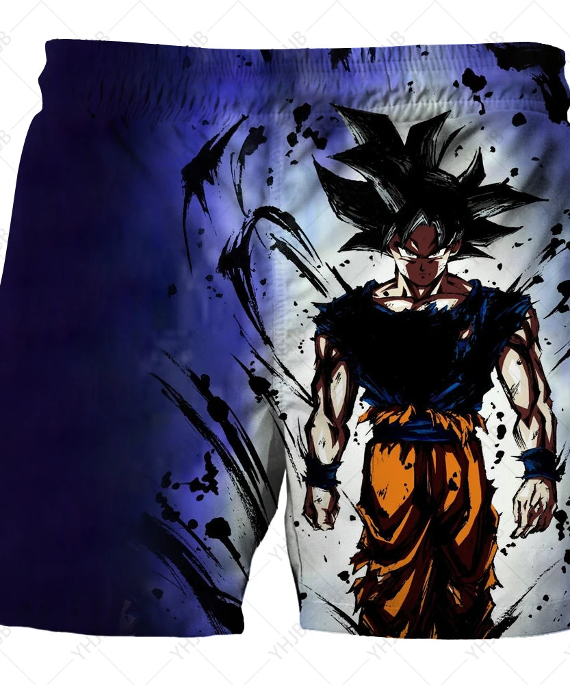 Dragon Ball Z Quick-Dry Swim Shorts – Cool Summer Beachwear