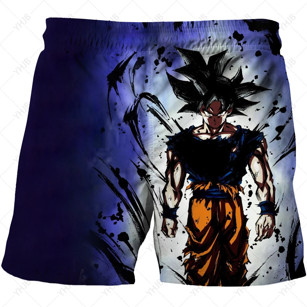 Dragon Ball Z Quick-Dry Swim Shorts – Cool Summer Beachwear