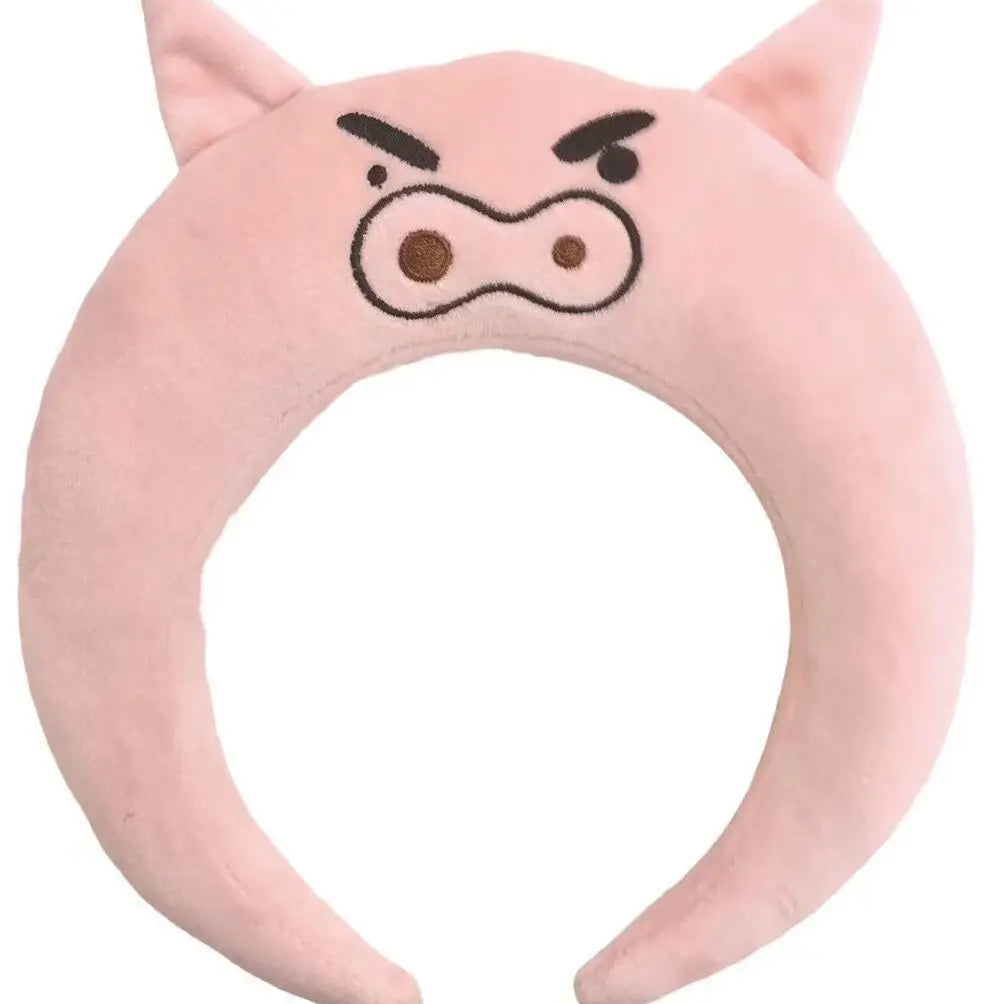 New Style Crayon Shinchans Headband Pajama Shinchan Nohara Shiro Kantamu Action Kamen Hair Decorations Hairpin Wholesale