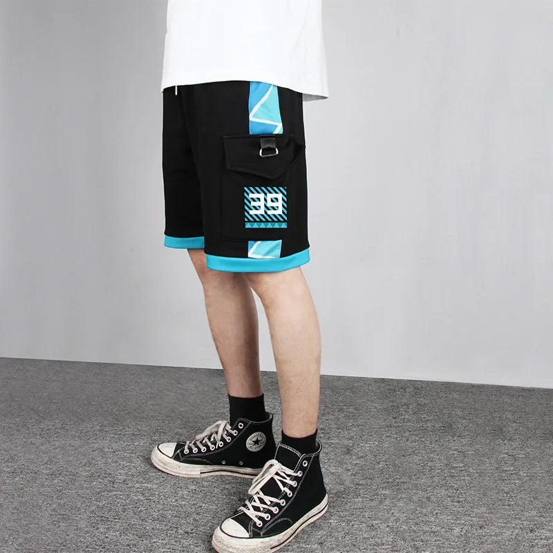 New Hot Sale Pant Anime Mikuu Men Women Cotton Casual Pants Black Pants Men Cargo Pants Sweatpant Fashion shorts Unisex