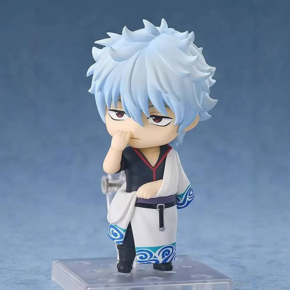 10cm Gintama Sakata Gintoki Action figure toys collection doll Christmas gift with box
