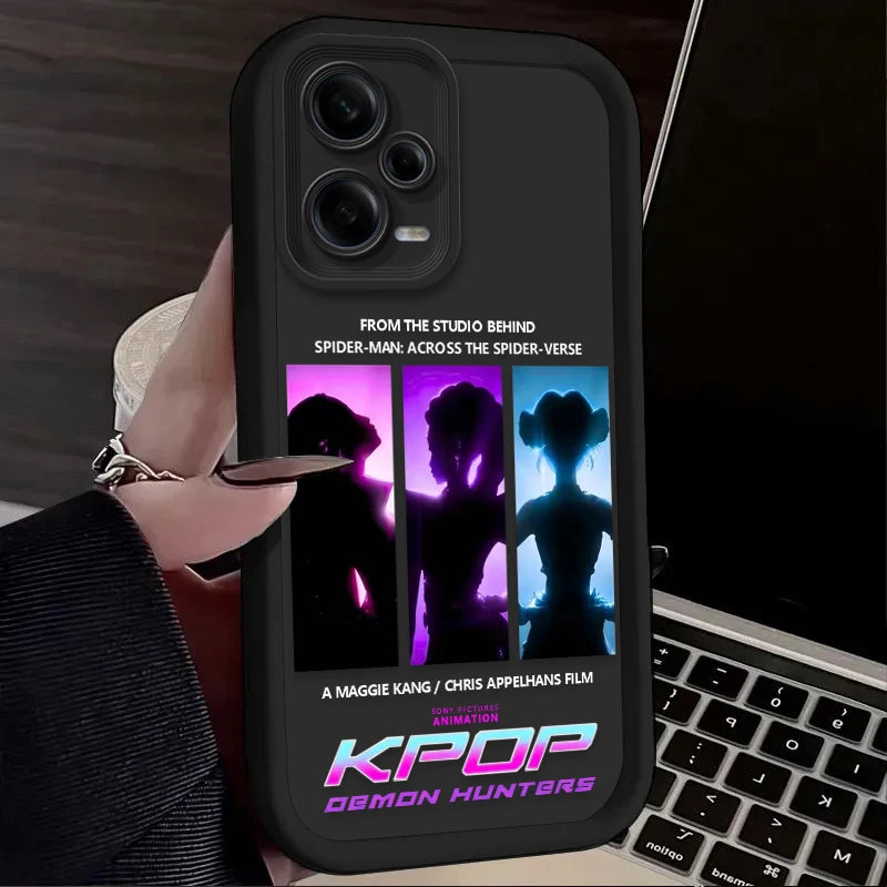 D-demon H-Hunters K-Kpop Case For Xiaomi Redmi Note 13 14 12 11 Pro Plus 5G 14S 12S 11S 10S 10 9 Redmi 14C 13C 12C 12 4G Cover