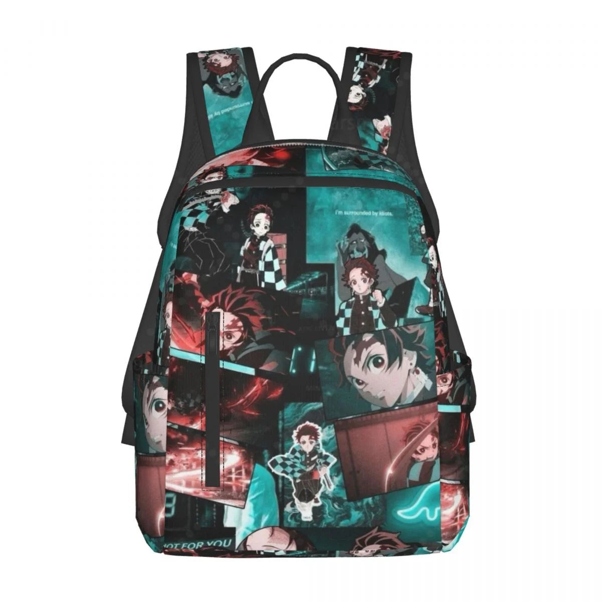 Cute Anime Muichiro TokitoTravel Backpack College Book Bag for Men Women Lightweight Casual Should Bags for Outdoor Sports