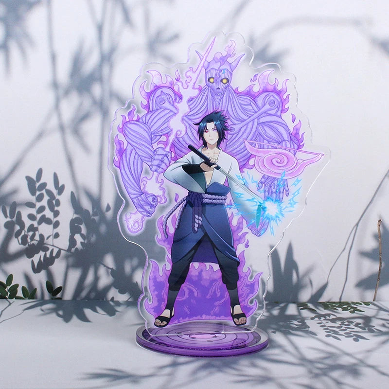 Anime Acrylic Stand Character Model Board Table Decoration Key Chain Kakashi Itachi Sasuke Lady Gift Jewelry Accessories