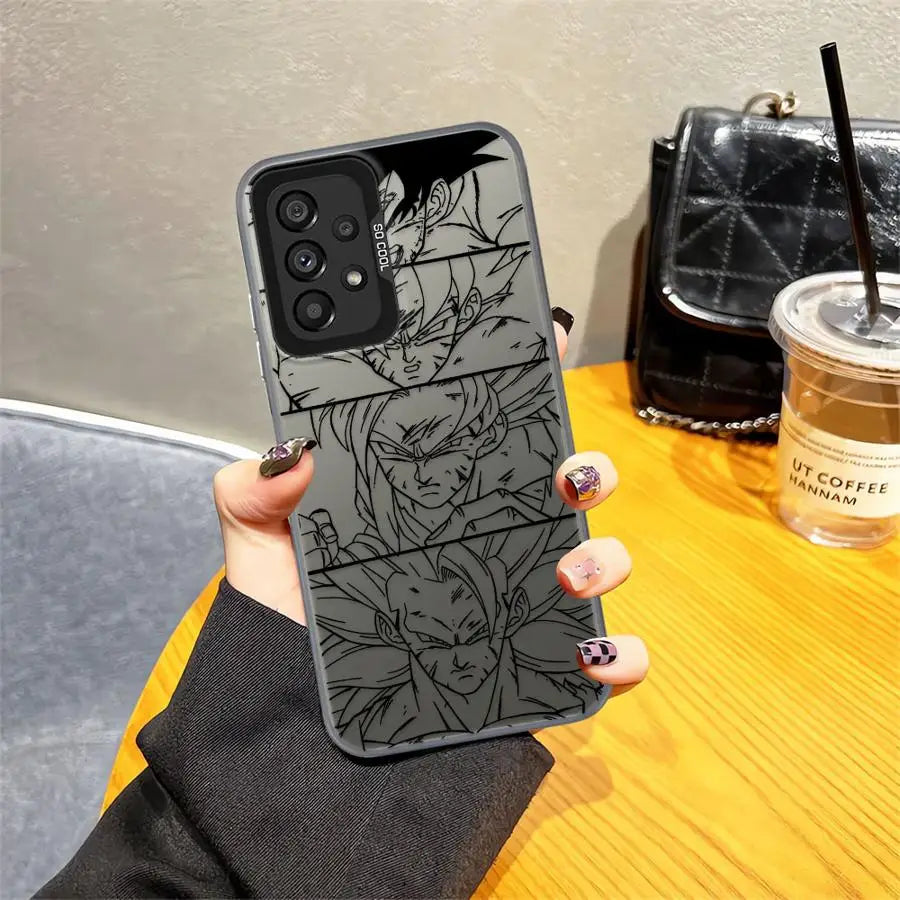 Soft Shell Phone Case For Samsung For Galaxy A24 A15 A16 A34 A32 A25 A17 A23 A14 A13 A12 Dragon Cool Ball