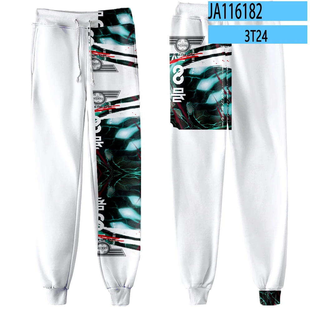 Kaiju No. 8 3D Jogger Pants – Anime Fitness & Casual Sweatpants