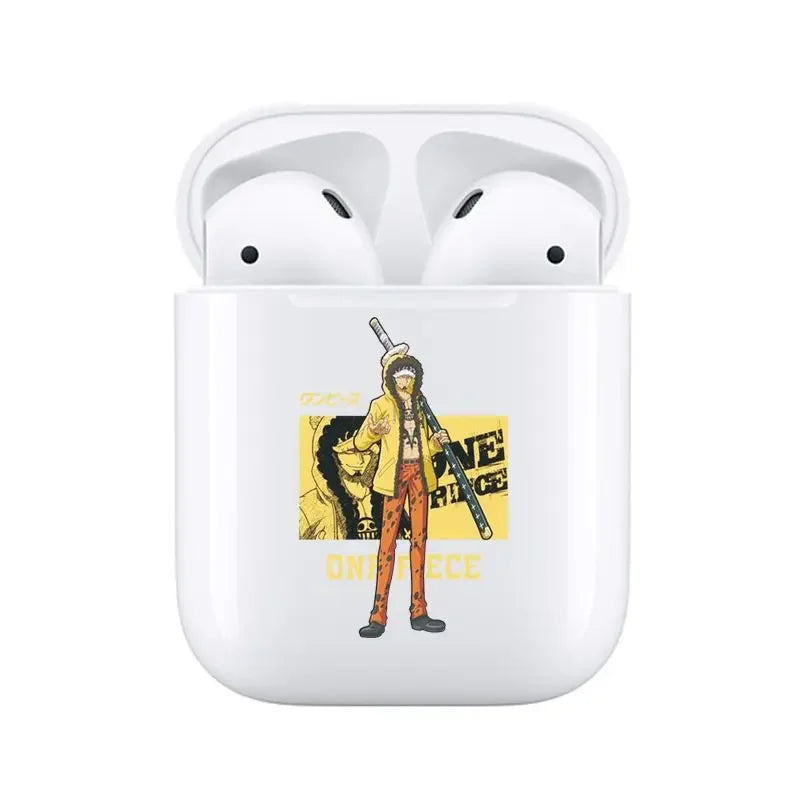 ONE PIECE Luffy Wireless Headset Anime Bluetooth 5.0 Sports Headphones Touch Control Long Standby Headset Birthday Gift