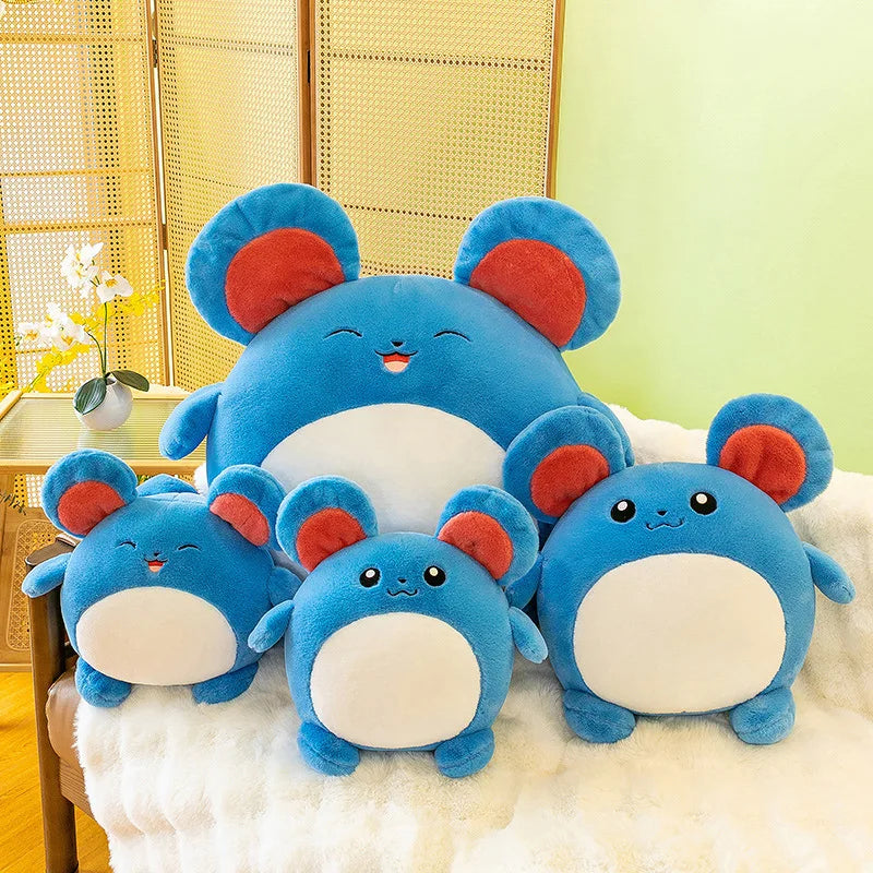 35/55/75cm Azumarill Pokemon Large Plush Toy Anime Doll Cute Giant Pokémon Cute Stuffed Plushie Pillow Gift for Children