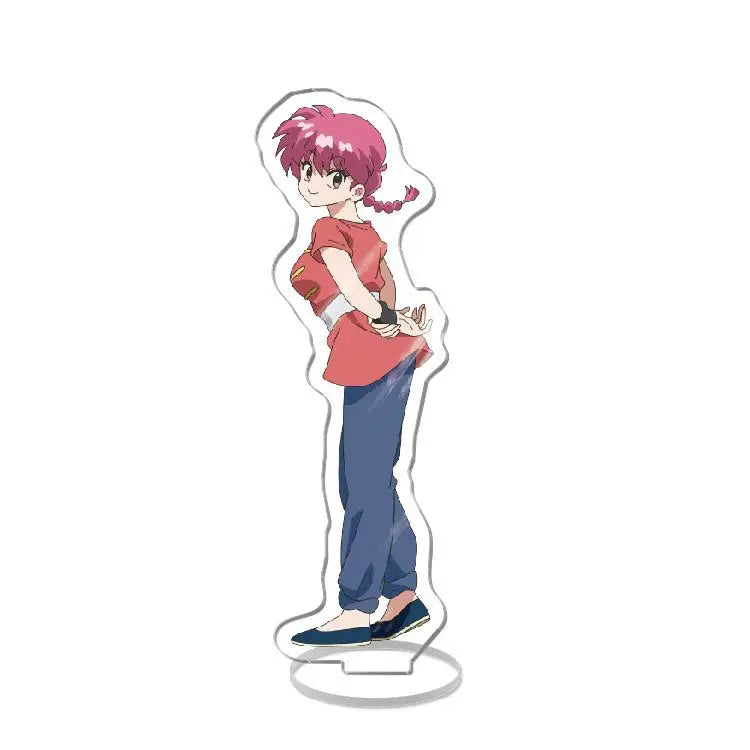 Anime Ranma 1/2 Nibun No Ichi Acrylic Stand Model Plate Decoration Desk Figure Display Friends Girls Gift Cartoon New Product