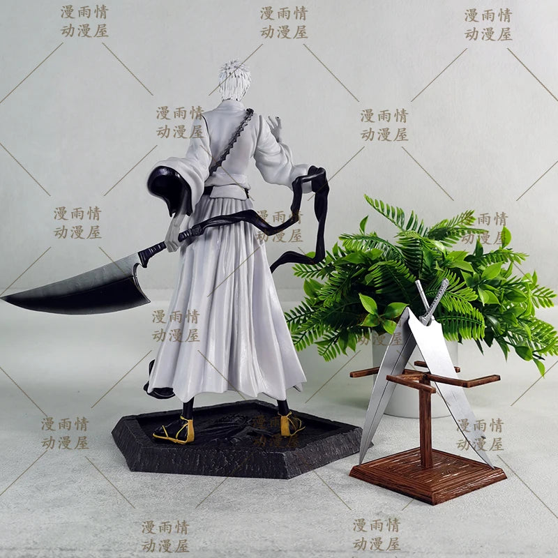 Zangetsu Figure Anime BLEACH Figures Kurosaki Ichigo Figurine Pvc Doll Desk Decora Statue Model Christmas Gift Kids Toys