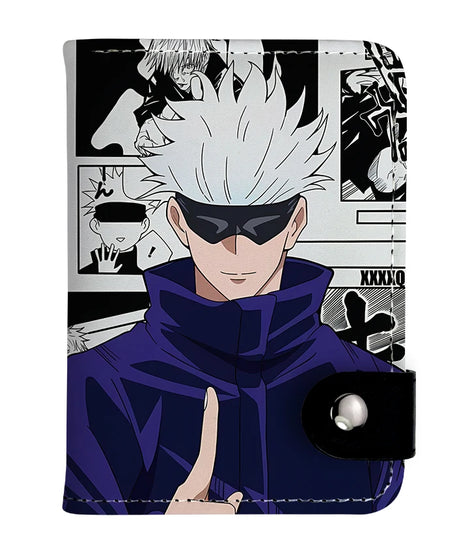 Cool Anime Jujutsu Kaisen  Wallet Comics HASP Short Purse for Boys