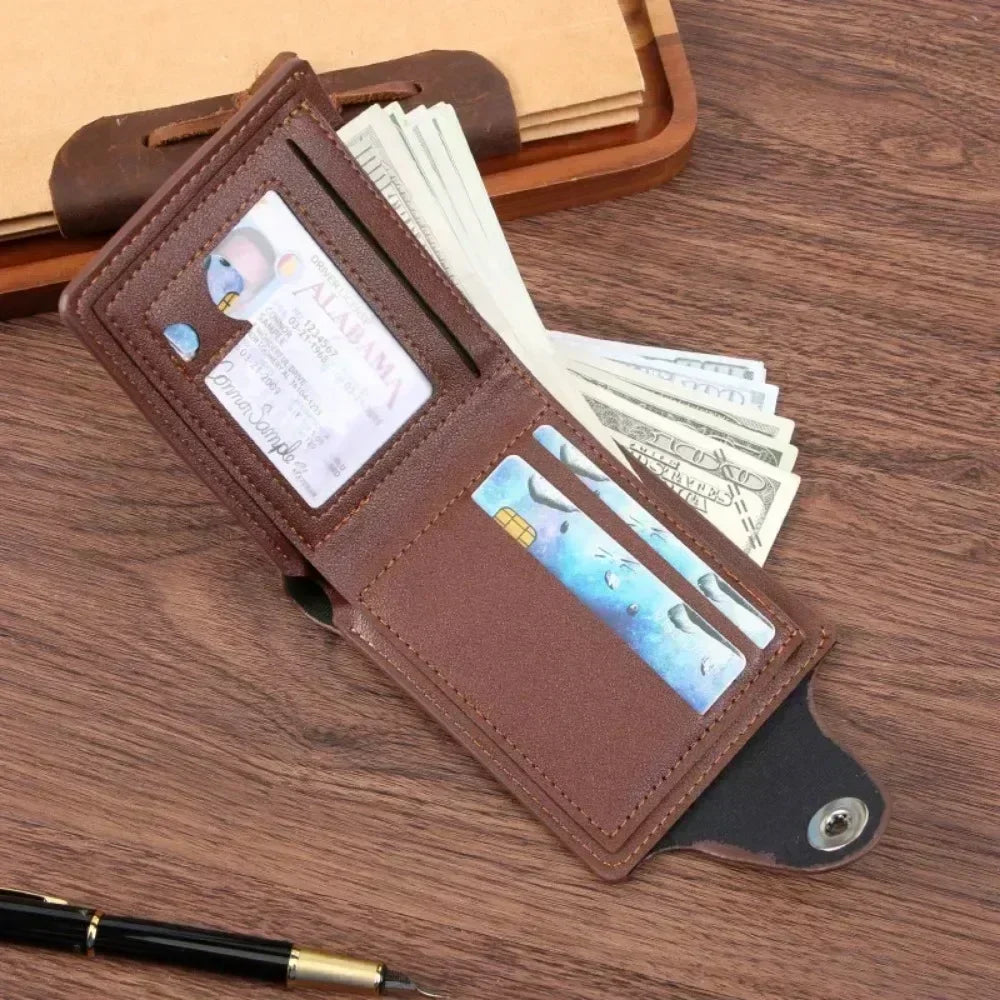 One Piece Luffy Wallet Roronoa Zoro Figures Cosplay Men Women PU Coin Purse Card Holder Wallet for Children Boys