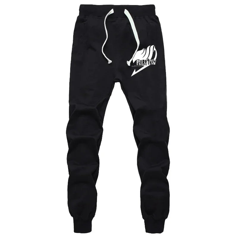 Fairy Tail Anime Jogger Pants – Unisex Casual Fitness Trousers for Men & Women