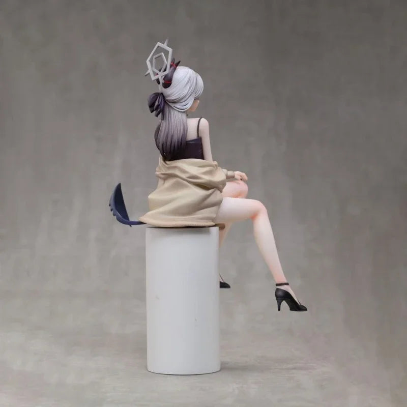 18cm Anime Kayoko Figurine Beautiful Girl Blue Archive Figure Gk Onikata Dress Ver Statue PVC Adult Collectible Decor Model Toys