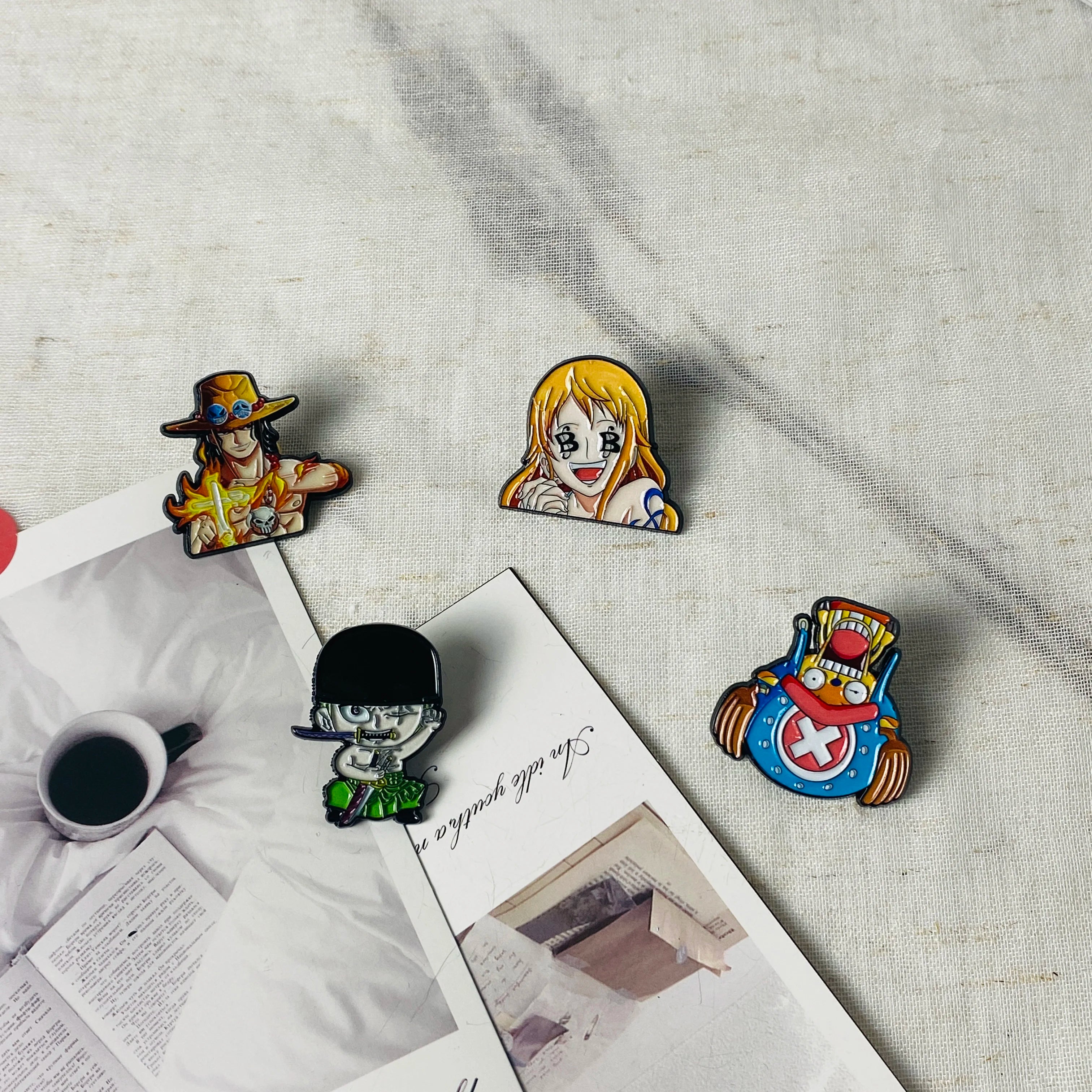 Anime Fashion Jewelry Pins for backpacks Lapel Enamel Pins Clothing Accessories and Brooches for Woman Bags Badge Friend Gifts