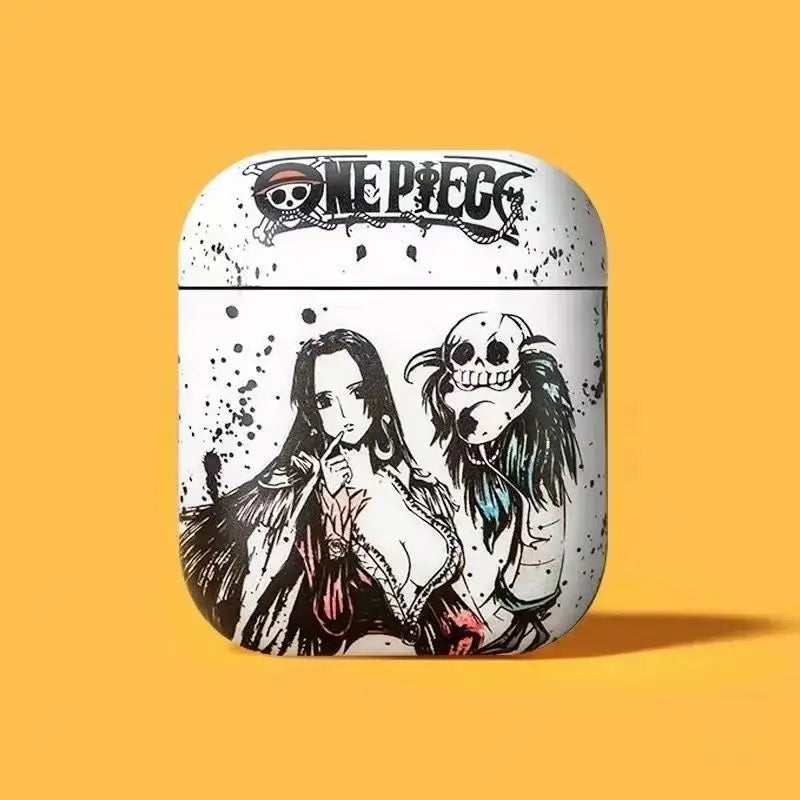 Anime One Piece Luffy Zoro Airpods Pro 2 Smart Cover Airpods 1/2/3 Protective Case for Iphone Bluetooth Earphones