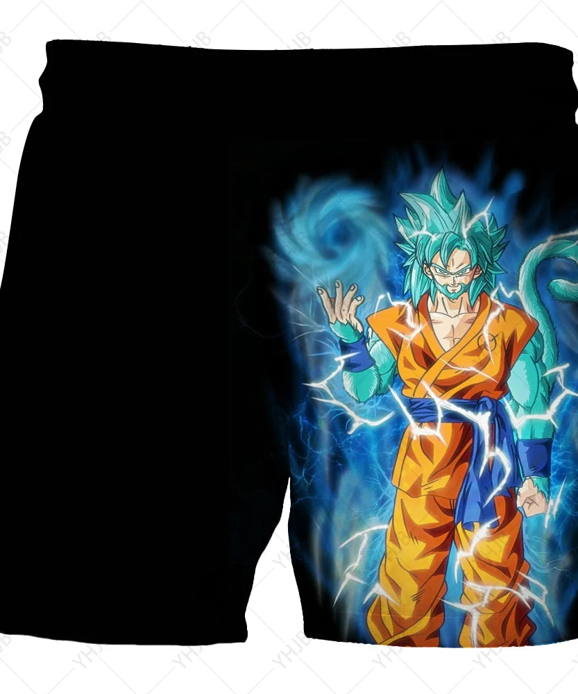Dragon Ball Z Quick-Dry Swim Shorts – Cool Summer Beachwear