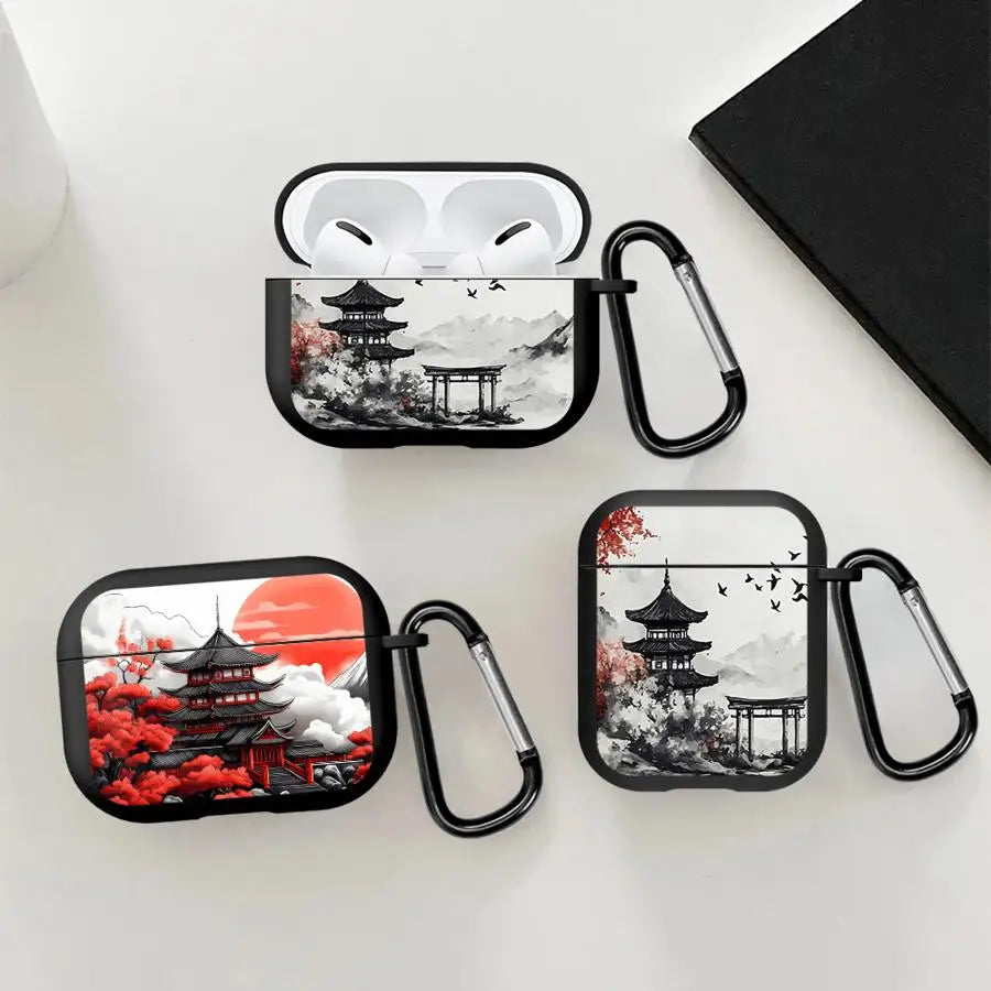 Style Scenery Earphone Cases Cover Case For Airpods Pro 1 4 2 Pro3 Pro2 3
