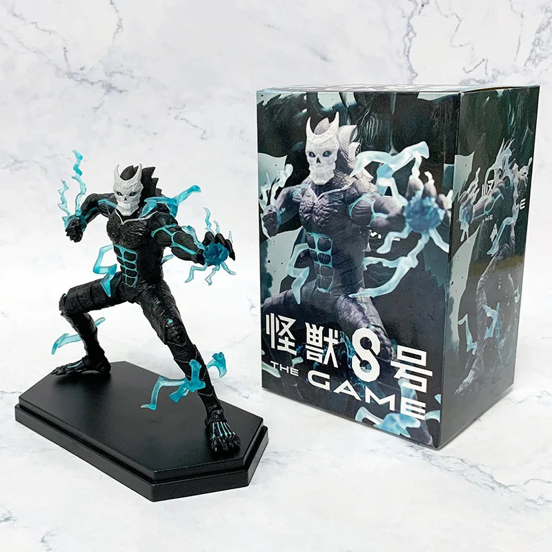15CM Anime kaiju No.8 Figure Monster Anime Characteristics of Standing Posture And Punching Model Toy Gift Action Figure PVC