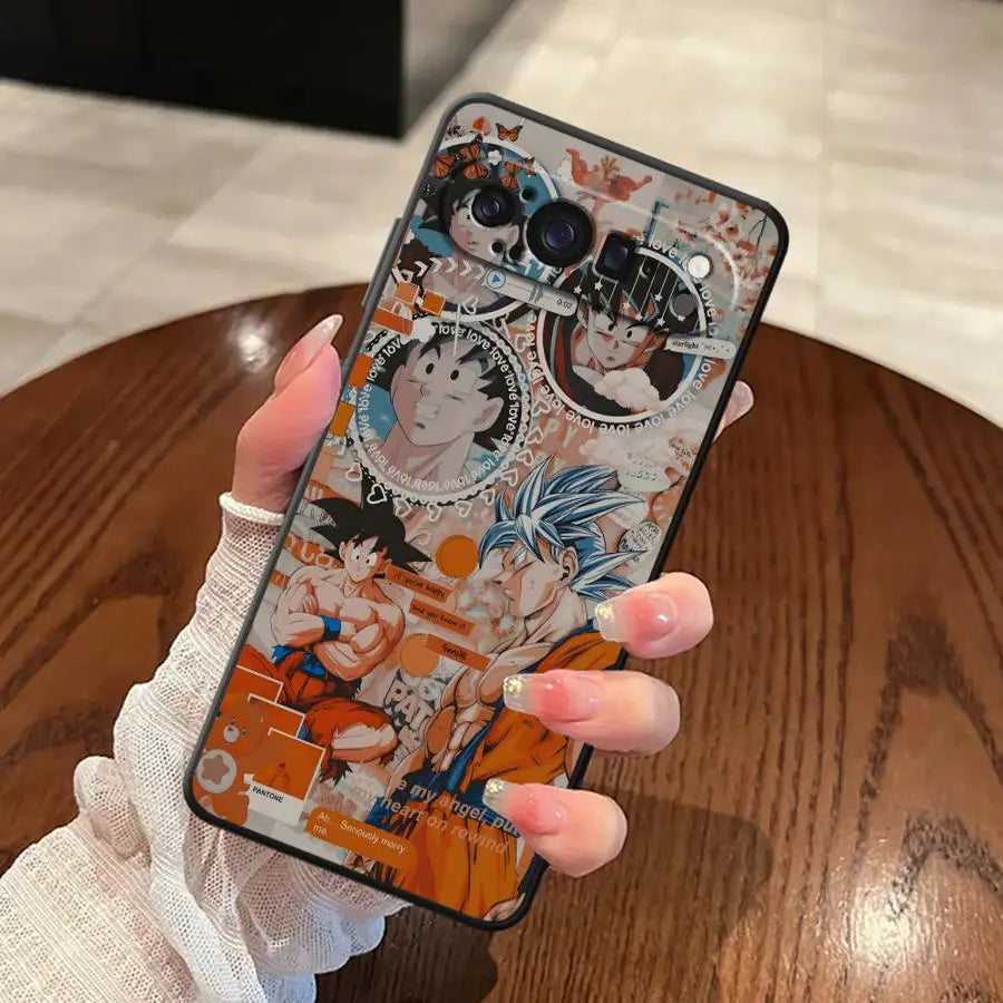 DragonS BallS Vegeta Art Case for Google Pixel 7a 8 Pro 6a 7 Pro 9 Pro XL 9a 6 Pro 8a Soft Cover