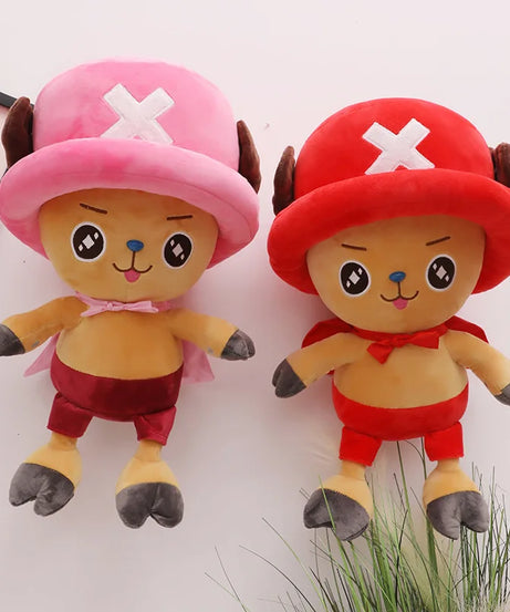 4 styles One Piece Anime Figure Tony Tony Chopper 35cm Stuffed Plush Doll Toy Bedroom Decoration  For Kid Xmas Gift Toy