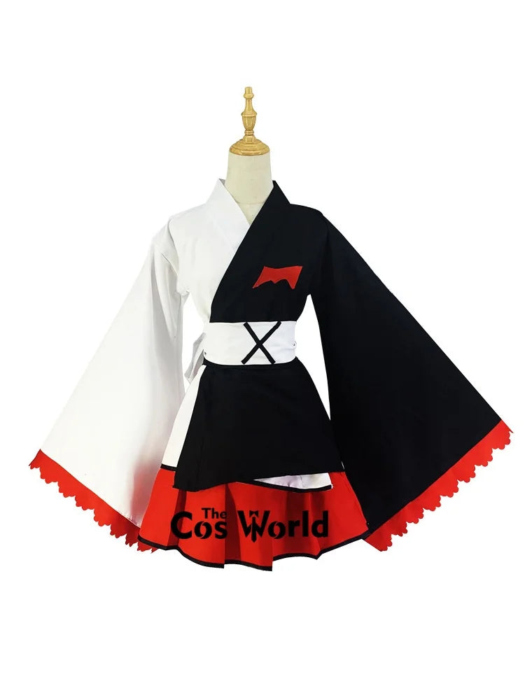 Danganronpa Monokuma Kimono Outfits Anime Game Cosplay Costumes