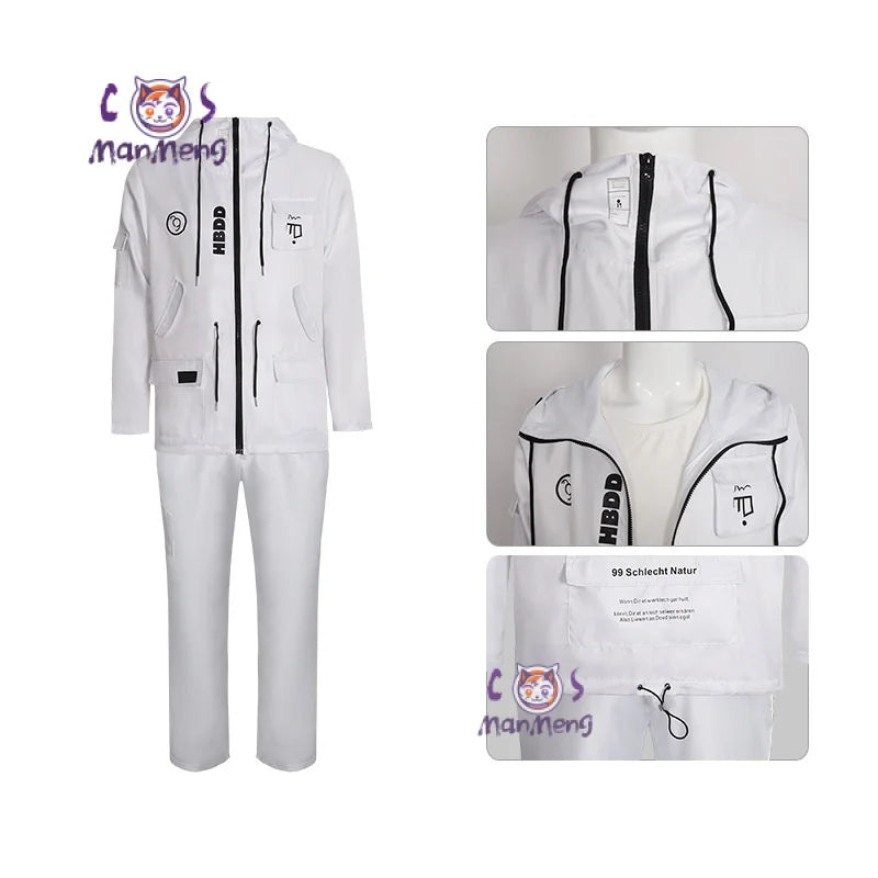 Aotsuki Eito Sumino Takumi Cosplay Costume Anime The Hundred Line -Last Defense Academy- Halloween men women casual jacket pants