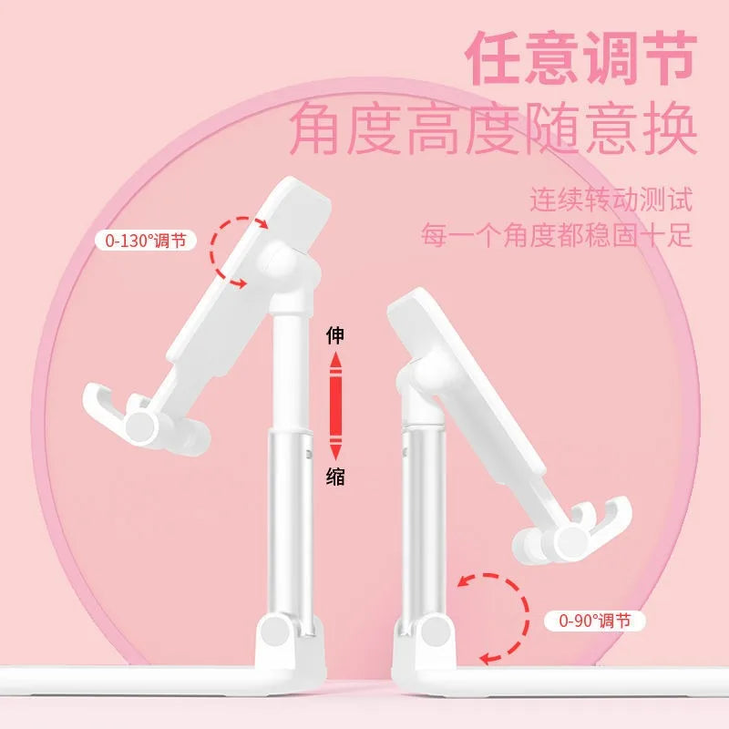 Doraemon mobile phone desktop stand cute personality portable folding lazy tablet telescopic universal holiday gift