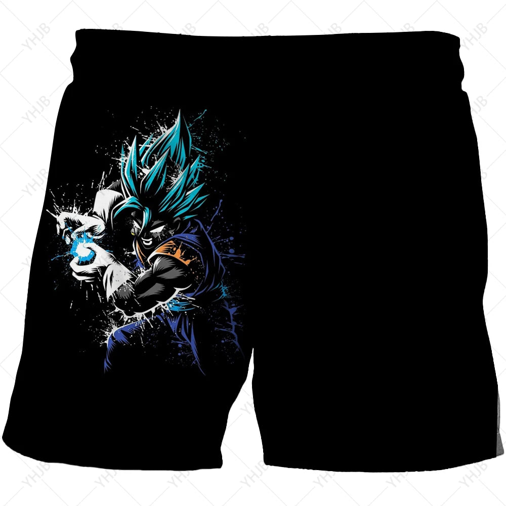 Dragon Ball Z Quick-Dry Swim Shorts – Cool Summer Beachwear