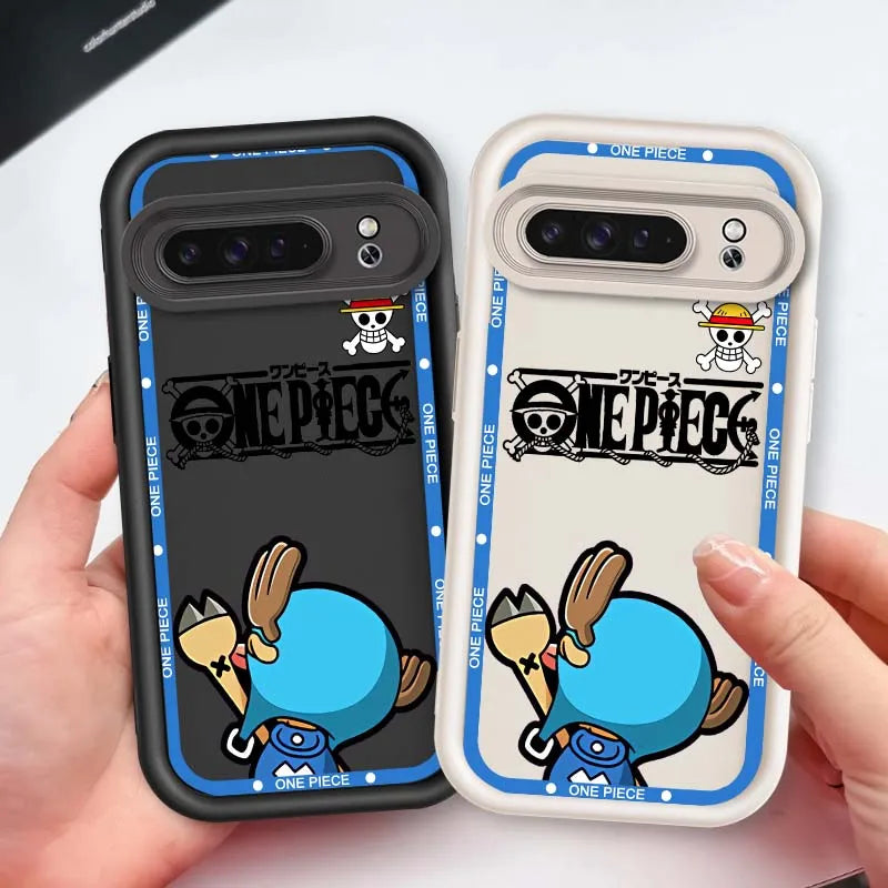 Roronoa Zoro Eye Ladder Case – One Piece Soft TPU Cover for Pixel 9–7A Pro 5G