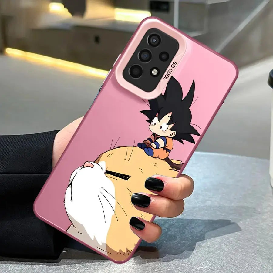 Shell Phone Case For Samsung For Galaxy A25 A16 A34 A13 A22 A24 A32 A14 A23 A12 A15 Dragon Ball Goku