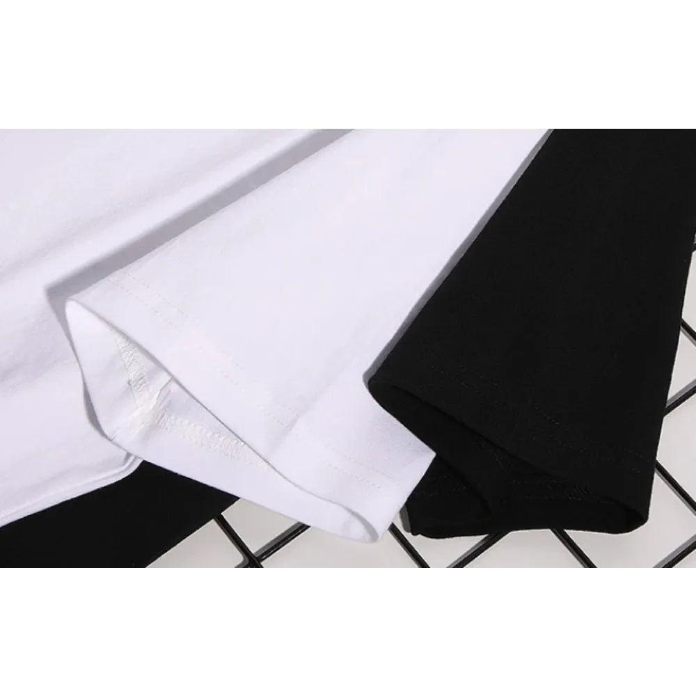 One Piece Ace Anime Co T-shirt Summer New Men's Street Harajuku Loose Casual Children's Parent Child Top