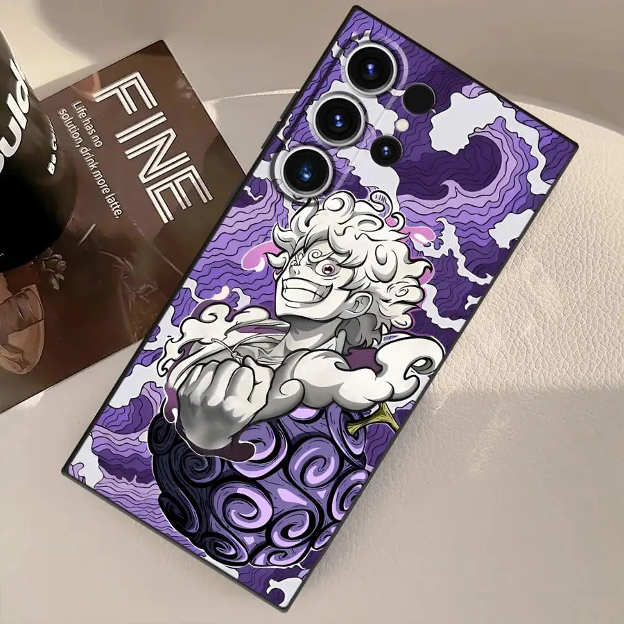 Ones Pieces Anime Funda Phone Cover Case for Samsung Galaxy S9 S25 Ultra S21 S20 S23 FE S22 S24 Plus