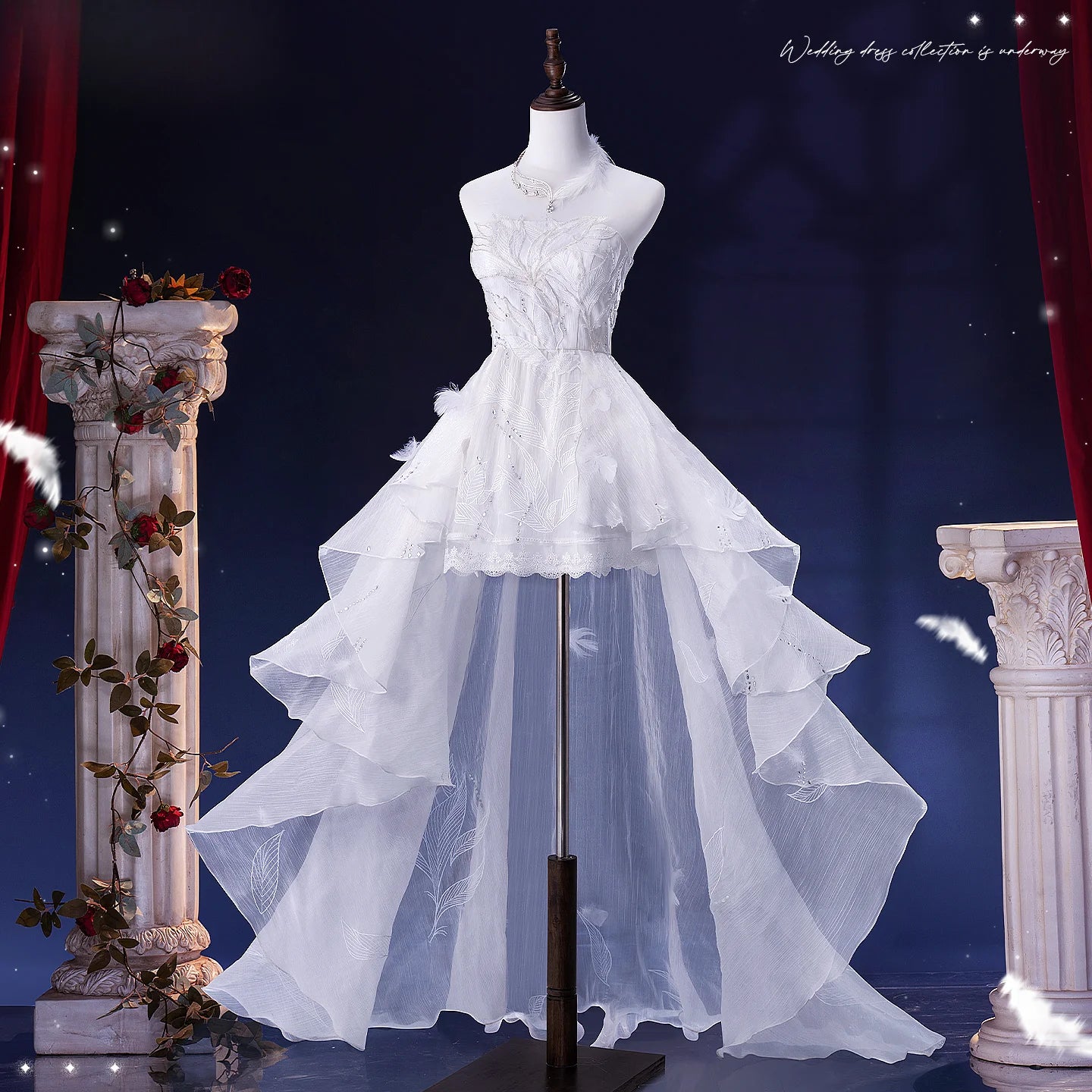 Game Love and Deepspace Heroine MC Xavier Anime Cosplay New Women wedding dress uniform Zayne Rafayel Sylus Halloween Party suit