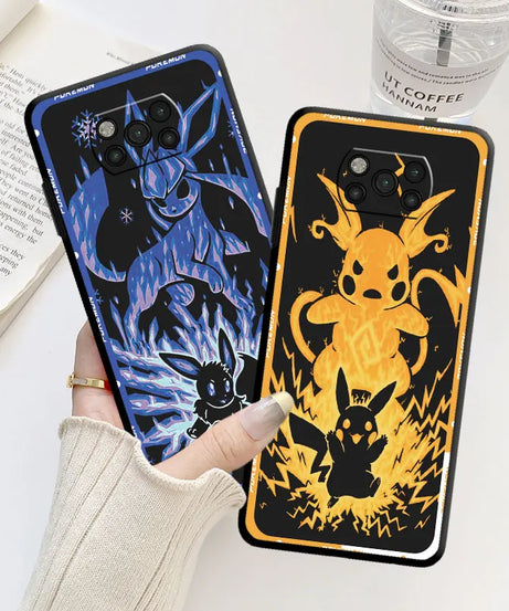 Pokemon Anime Phone Case for Xiaomi Mi Poco F5 X4Pro5G 11 Lite M5 9T X3 NFC 13 Pro M3 12 X 10 Silicone