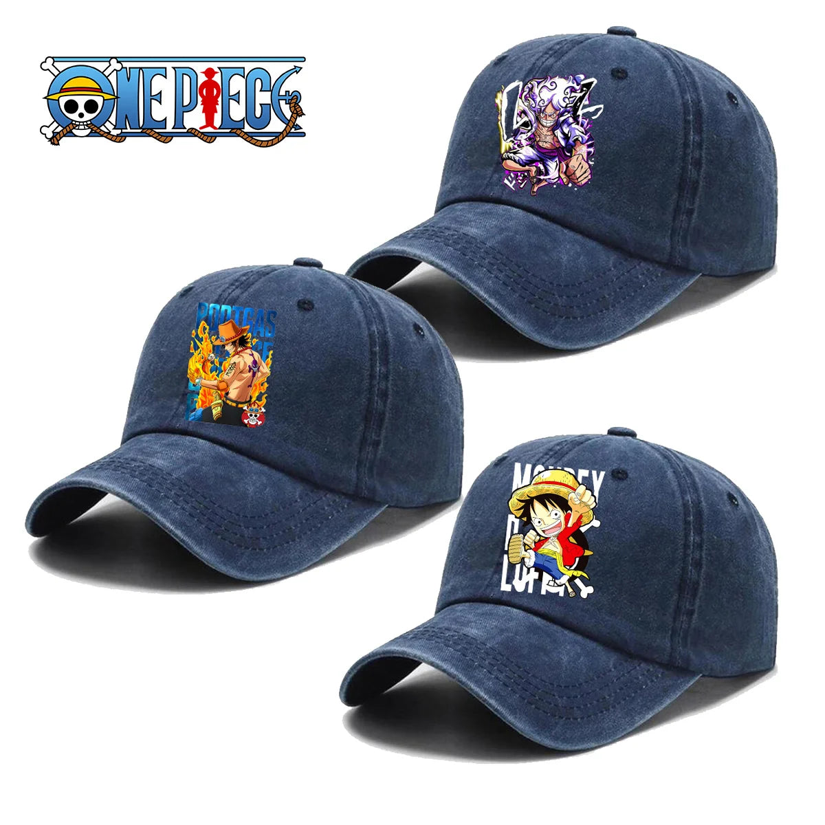 One Piece Baseball Cap Men Anime Printed Snapback Hat Adult Women Summer Sunshade Caps Unisex Hip Hop Casual Adjustable Hat Gift
