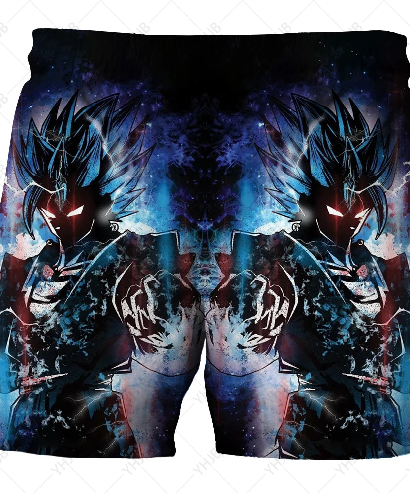 Dragon Ball Z Quick-Dry Swim Shorts – Cool Summer Beachwear