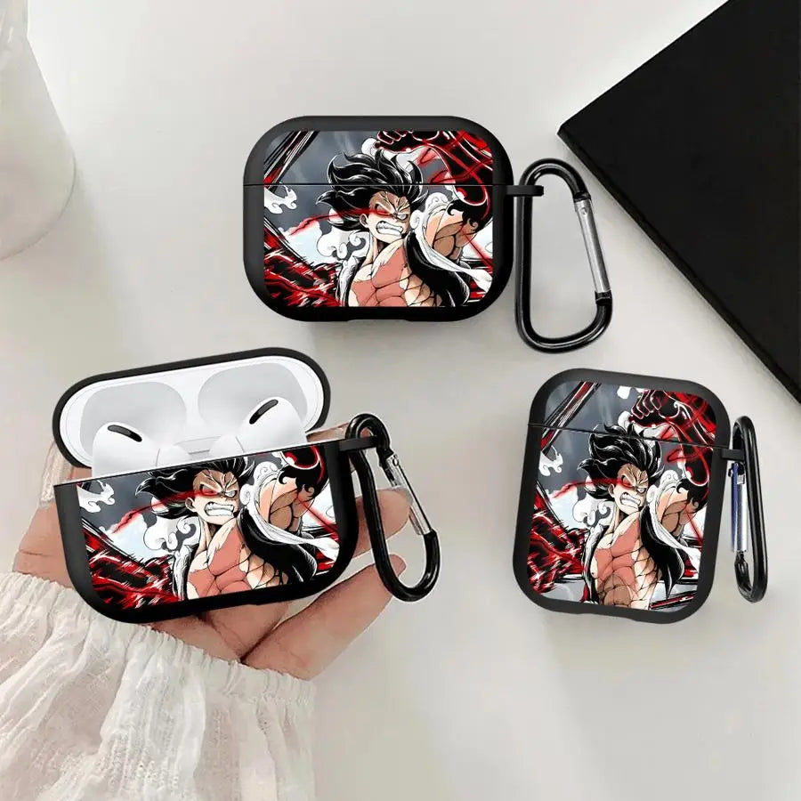 OneS P-ieceS Anime Earphone Cases Cover Case For Airpods 1 Pro 4 2 3 Pro3 Pro2