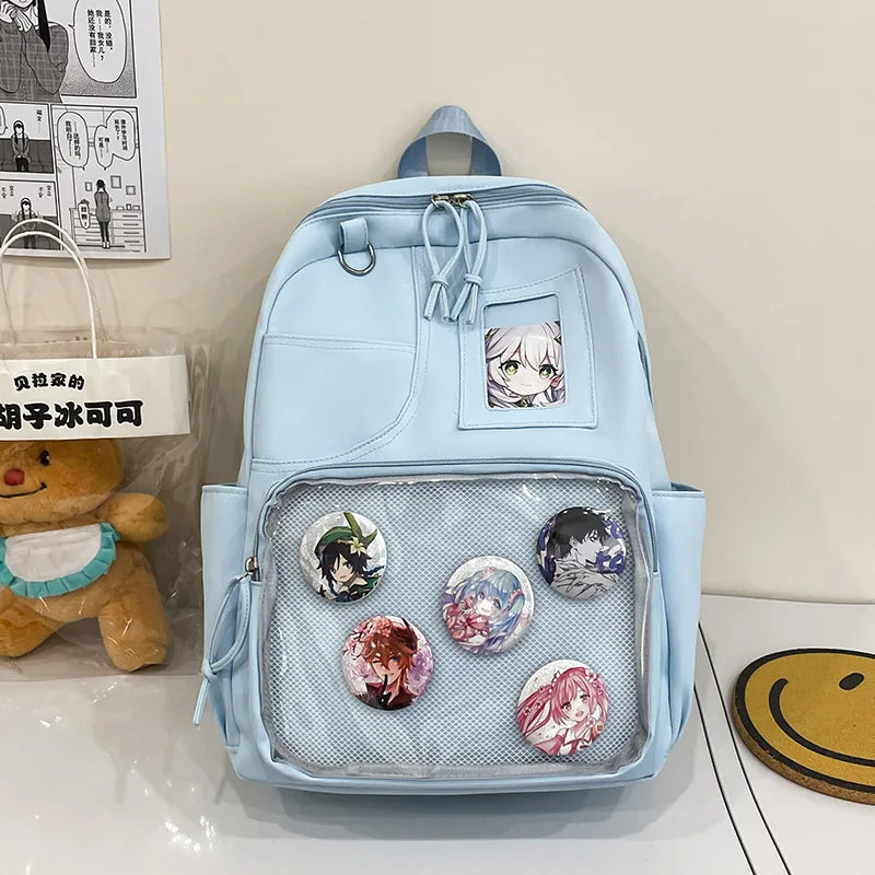 College Style Fashionable Backpack for Students Large Capacity Backpack for Women Highvalue Outdoor Backpack